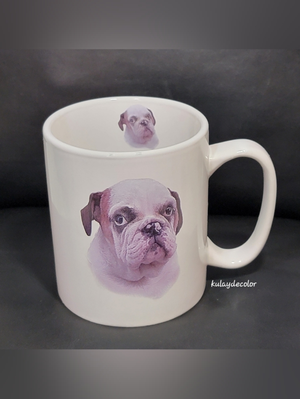 Bulldog Breed Definition Mug White Ceramic Coffee Cup Dog Lover Gift Novelty Mug